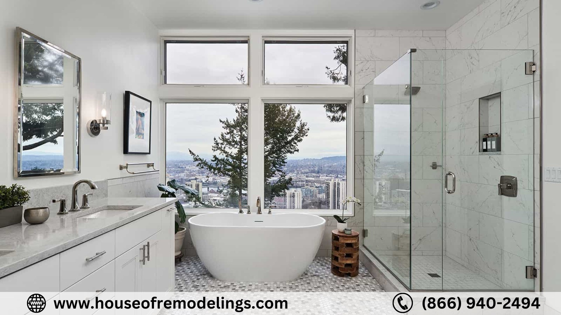 Image showcasing Luxury Bathroom Renovation in Lake Forest | House Of Remodeling